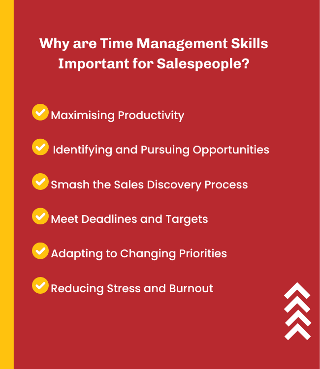 why time management skills are important infographic